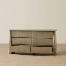 Dunstan Medium Brown Veneer Dresser