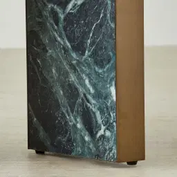 Luna Matte Emerald Sintered Stone Console Table