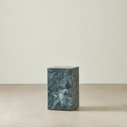 Santorini Matte Emerald Sintered Stone Short Plinth 30x30x50cm