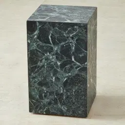 Santorini Matte Emerald Sintered Stone Short Plinth 30x30x50cm