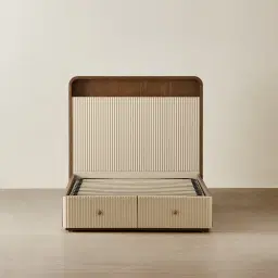 Harper Beige Kids King Single Bed