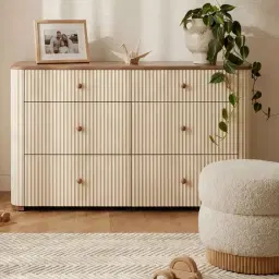 Harper Beige Kids Dresser