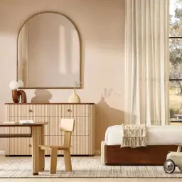 Harper Beige Kids Play Table