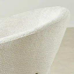 Polina Fusion Grey Fabric Dining Chair - Black Legs