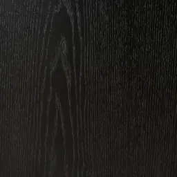 Dunstan Black Ash Veneer Rectangular Dining Table with Statuario White Sintered Stone Top - 240x120cm