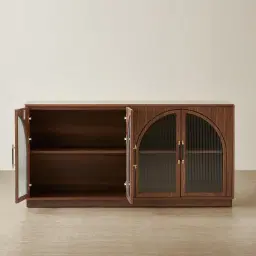 Costanza Mocha Walnut Brown Wooden Sideboard