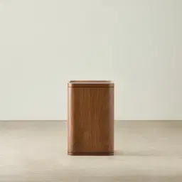 Capri Mocha Walnut Veneer Side Table