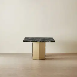 Thames Napoleon Black Sintered Stone Dining Table