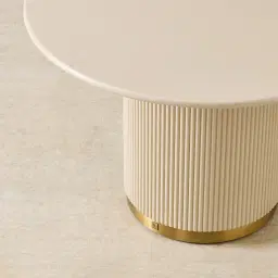 San Pierre Kids Beige Painted Wooden Play Table