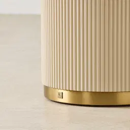 San Pierre Kids Beige Painted Wooden Play Table