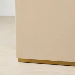 San Pierre Kids Beige Painted Wooden Bookshelf