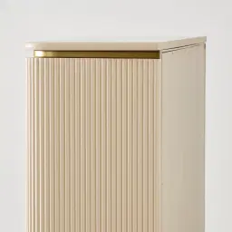 San Pierre Kids Beige Painted Wooden Bookshelf