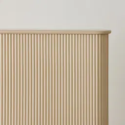 San Pierre Beige Painted King Single Bed