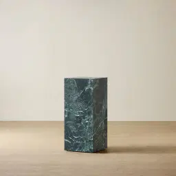 Santorini Matte Emerald Sintered Stone Medium Plinth 30x30x65cm