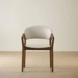 Athens Glacier Grey Vegan Leather Dining Chair - Smoky Ash Legs