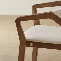 Athens Glacier Grey Vegan Leather Dining Chair - Smoky Ash Legs