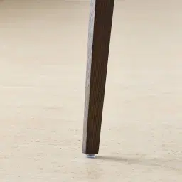 Ballina Dusty Beige Fabric Dining Chair - Smoky Ash Legs