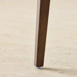 Ballina Tan Beige Fabric Dining Chair - Ebony Brown Ash Legs