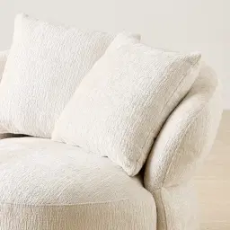 Borcea Fusion Grey Fabric Swivel Occasional Chair