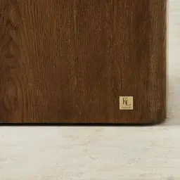 Trento Amber Brown Ash Veneer Medium Plinth