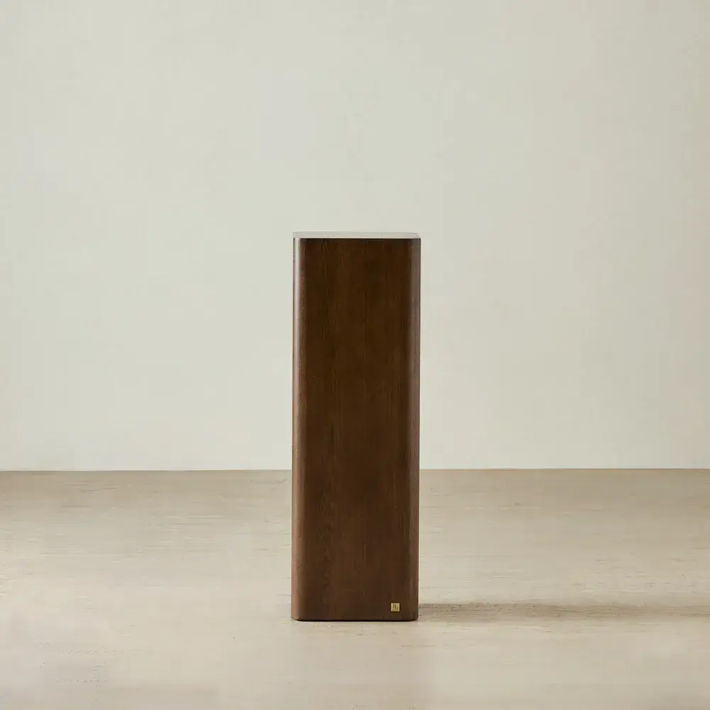 Trento Amber Brown Ash Veneer High Plinth