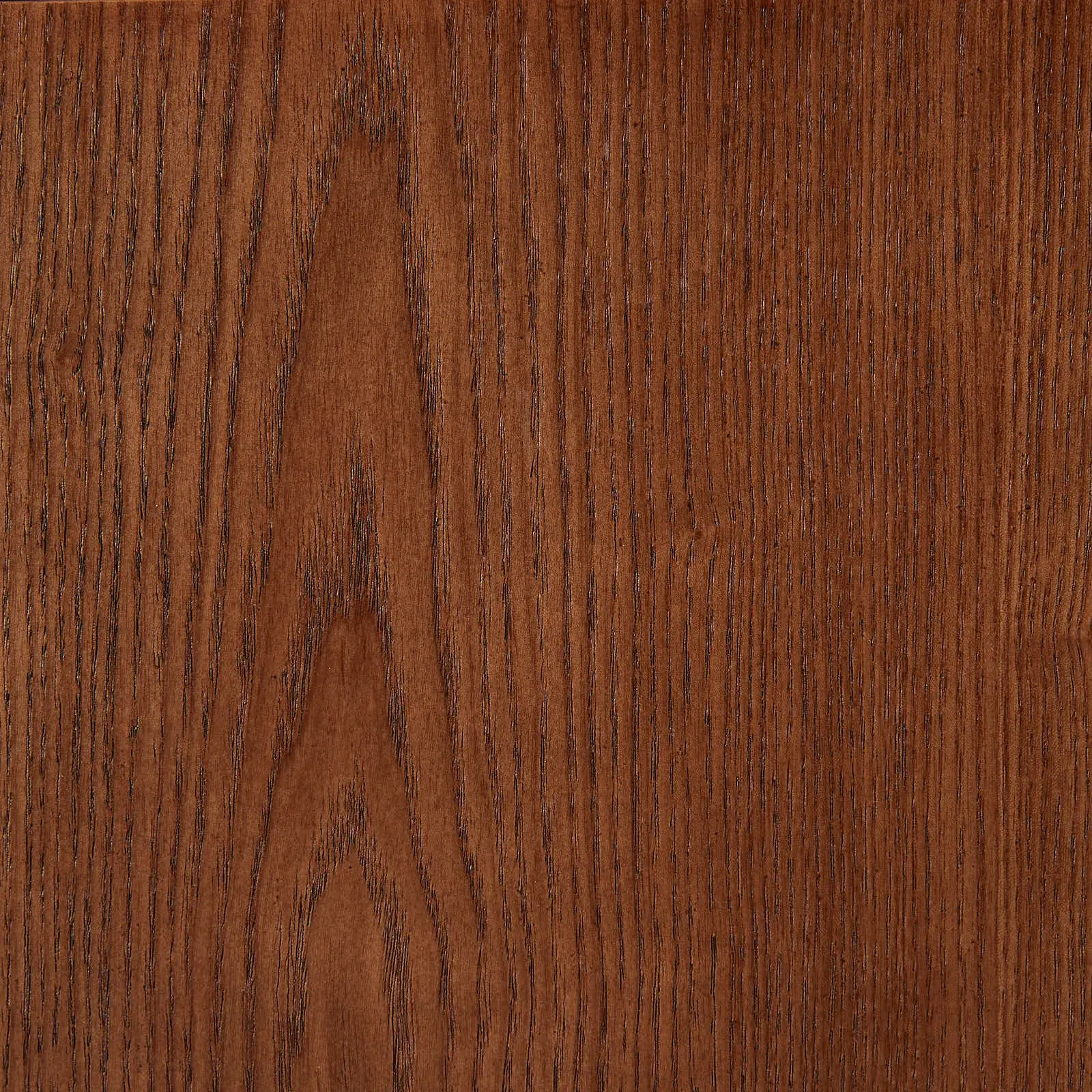 Portobello Toffee Brown Ash Veneer 37cm Square Coffee Table - Pandora Brown Sintered Stone Top