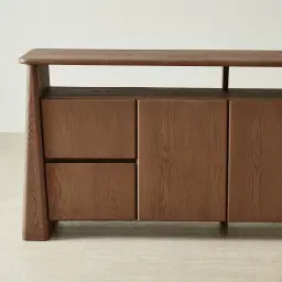 Dunstan Amber Brown Veneer Sideboard