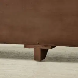 Dunstan Amber Brown Veneer Sideboard