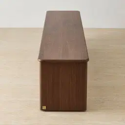 Dunstan Smoky Walnut Veneer Entertainment Unit