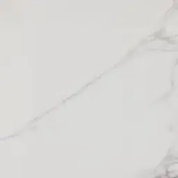 Dunstan Smoky Walnut Veneer Console Table with Statuario White Sintered Stone Top