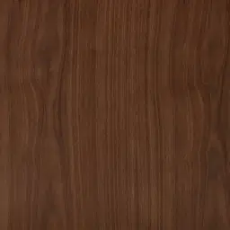 Dunstan Smoky Walnut Veneer Console Table with Statuario White Sintered Stone Top