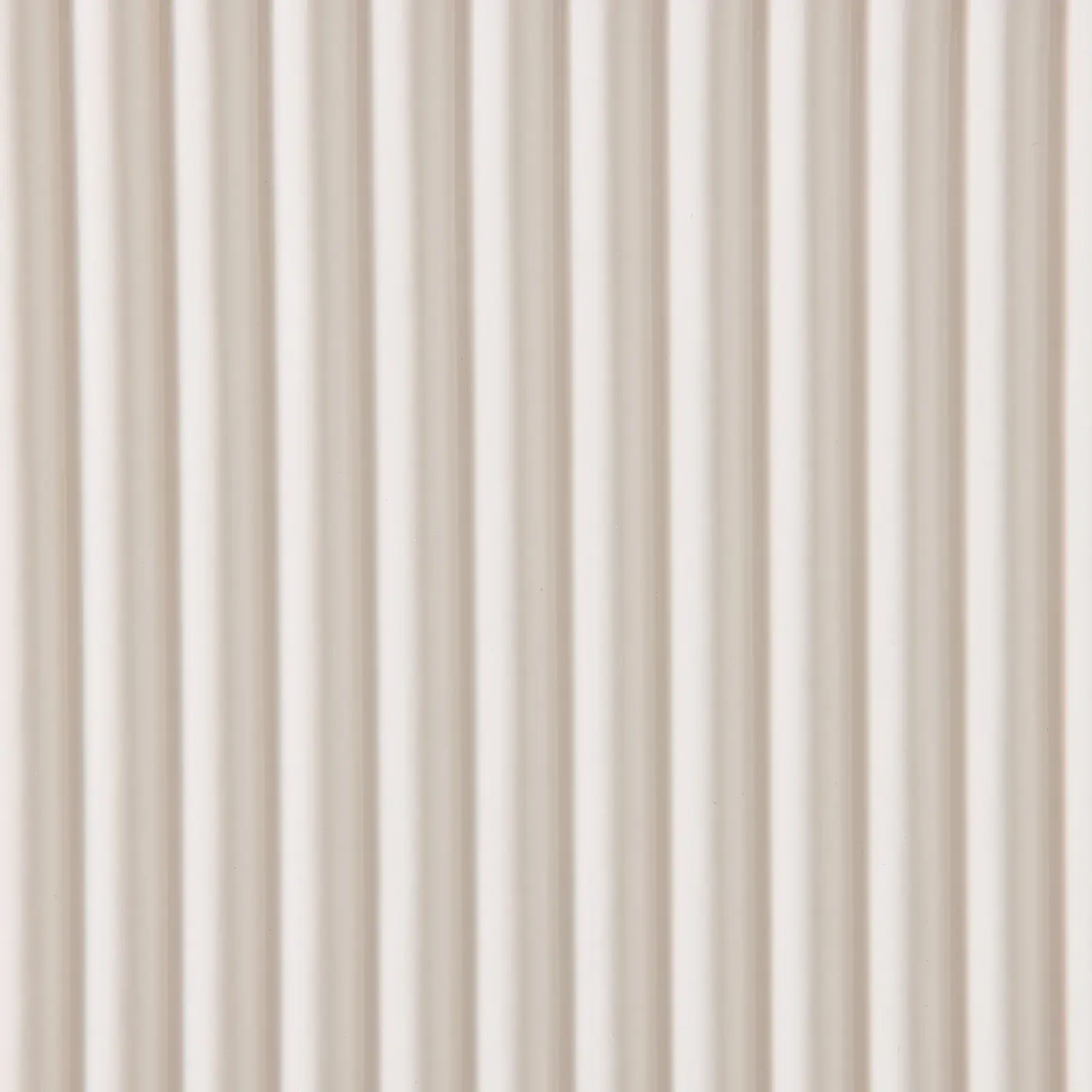 Archie White Sintered Stone Sideboard - White Ribbing