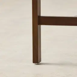 Desmond Dove Grey Fabric Counter Stool - Dark Brown Ash Legs