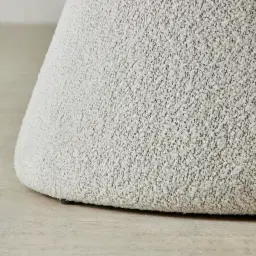 Leona Stone White Swivel Dining Chair