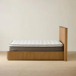 San Pierre Light Brown Ash Veneer King Bed
