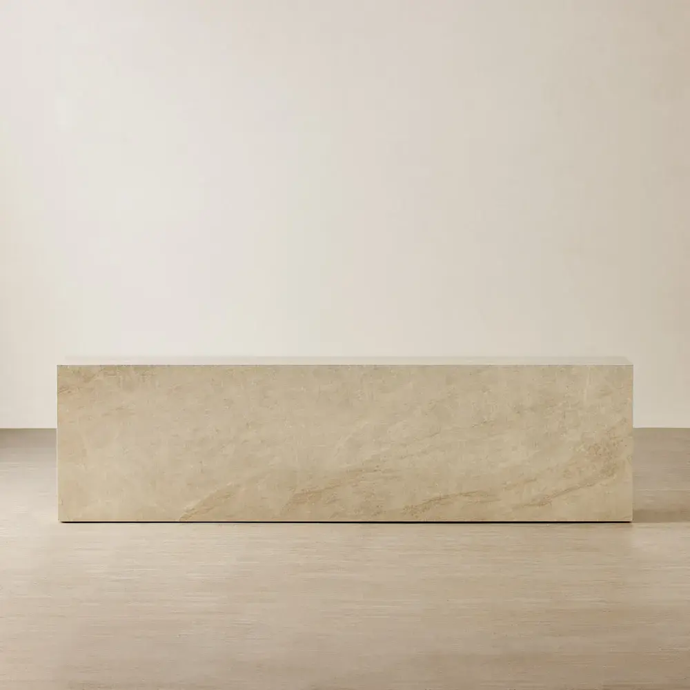 Port Lucienne Taj Mahal Sintered Stone Horizontal Plinth 