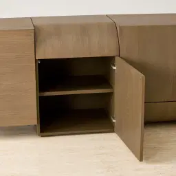 Jamil Ash Oak Veneer Sideboard