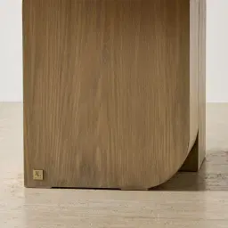 Jamil Ash Oak Veneer Dining Table