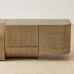 Jamil Ash Oak Veneer Entertainment Unit