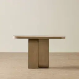 Jamil Ash Oak Veneer Console Table