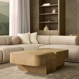 Jamil Ash Oak Veneer Coffee Table