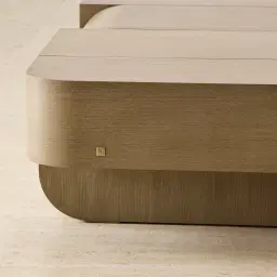 Jamil Ash Oak Veneer Coffee Table