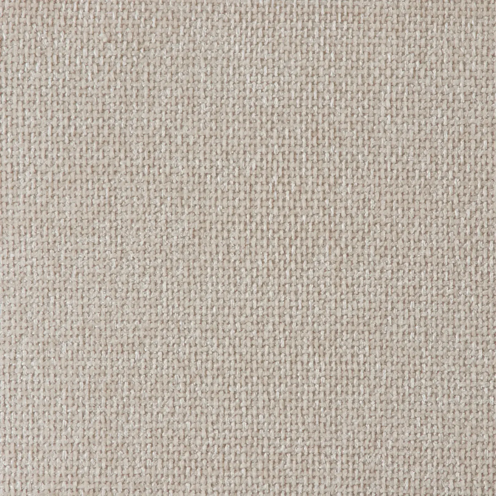 Isadora Warm Ivory Fabric Dining Chair - Medium Brown Solid Wooden Legs