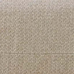 Isadora Warm Ivory Fabric Dining Chair - Medium Brown Solid Wooden Legs