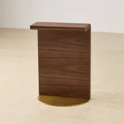 Reeves Smoky Walnut Side Table