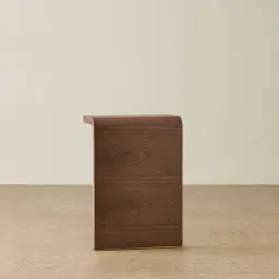 Reeves Smoky Walnut Side Table