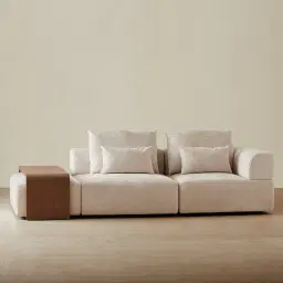 Reeves Smoky Walnut Ottoman Table