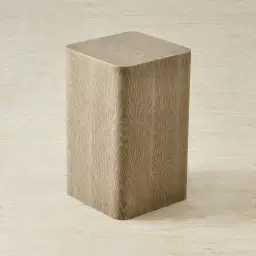 Trento Medium Brown Ash Veneer Short Plinth