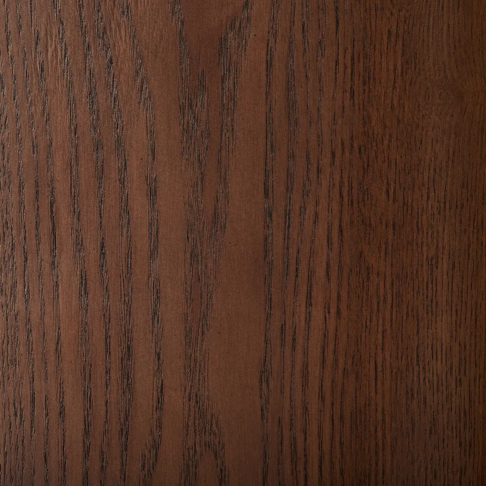 Trento Round Amber Brown Ash Veneer Short Plinth