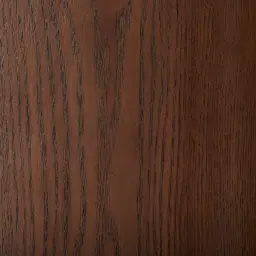 Trento Round Amber Brown Ash Veneer High Plinth